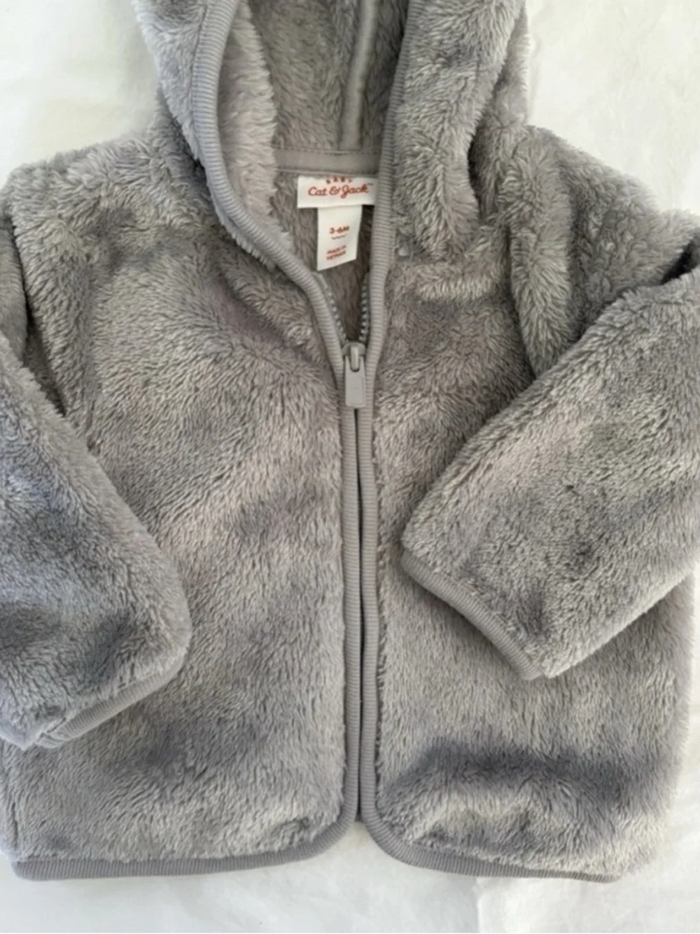 2pc 3-6 months - Cute Jacket and Cozy Rust One Piece -Fox